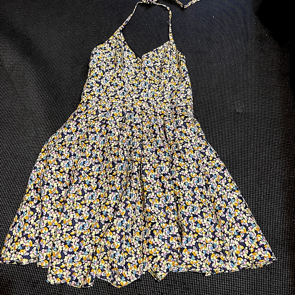 Elizabeth And James Dresses Elizabeth And James Floral Multicolor Halter Dress